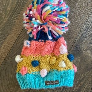 Matilda Jane toddler Pom Pom hat